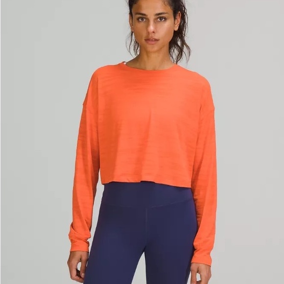 lululemon athletica Tops - LULULEMON muscle love long sleeve tiger mesh, NEVER WORN, size 8